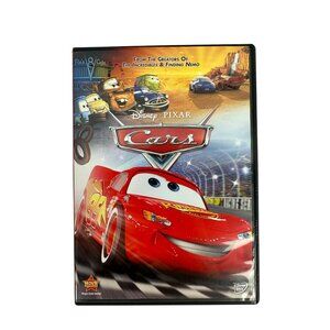 Disney Pixar Cars DVD 2006 Owen Wilson Animated Adventure Full Screen Rated G